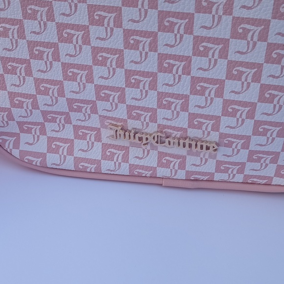 Juicy Couture crossbody pink Bag| Geo pink Diamond over the shoulder bags NWT - Picture 2 of 14